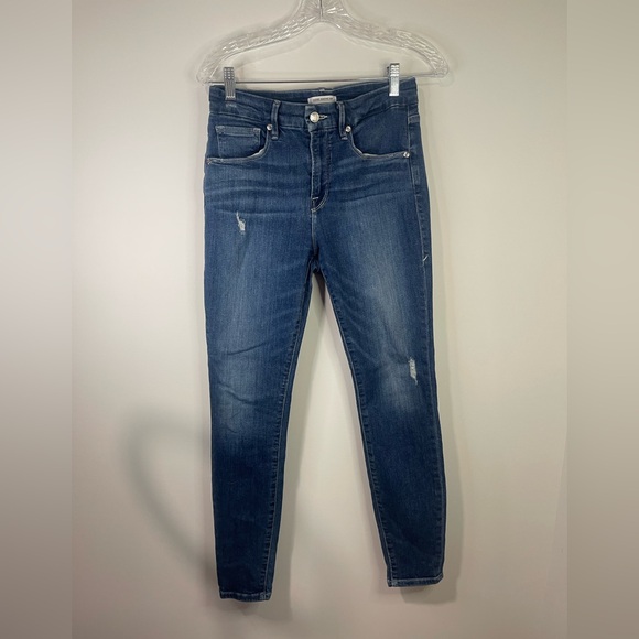 Good American Dark Blue Skinny Jeans - Picture 3 of 10